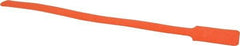 SpeedTech - 15" Long Orange Nylon & Polyethylene Hook & Loop Strap - 50 Lb Tensile Strength - Eagle Tool & Supply