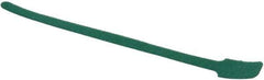 SpeedTech - 11" Long Green Nylon & Polyethylene Hook & Loop Strap - 40 Lb Tensile Strength - Eagle Tool & Supply