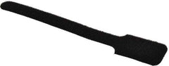 SpeedTech - 6" Long Black Nylon & Polyethylene Hook & Loop Strap - 40 Lb Tensile Strength - Eagle Tool & Supply