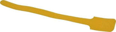 SpeedTech - 8" Long Yellow Nylon & Polyethylene Hook & Loop Strap - 40 Lb Tensile Strength - Eagle Tool & Supply