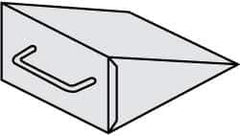 NMC - 10" Wide x 6" High x 8" Deep, Steel Wheel Chock - Eagle Tool & Supply