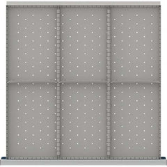 LISTA - 6-Compartment Drawer Divider Layout for 3.15" High Drawers - Eagle Tool & Supply