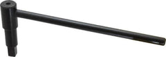 Interstate - 10" Chuck Diam Compatibility, Lathe Chuck Key - 4" Body Length, 1/2" Actual Key Square Size - Eagle Tool & Supply
