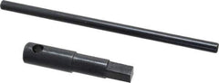 Interstate - 4, 5" Chuck Diam Compatibility, Lathe Chuck Key - 3-1/8" Body Length, 3/8" Actual Key Square Size - Eagle Tool & Supply