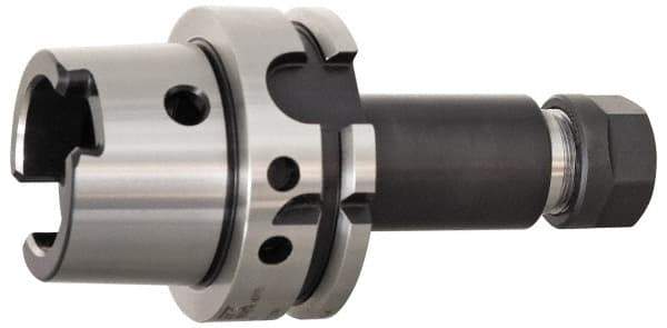 Kennametal - 2.03mm to 20.57mm Capacity, 90mm Projection, HSK40 Hollow Taper, ER32 Collet Chuck - 110mm OAL - Exact Industrial Supply