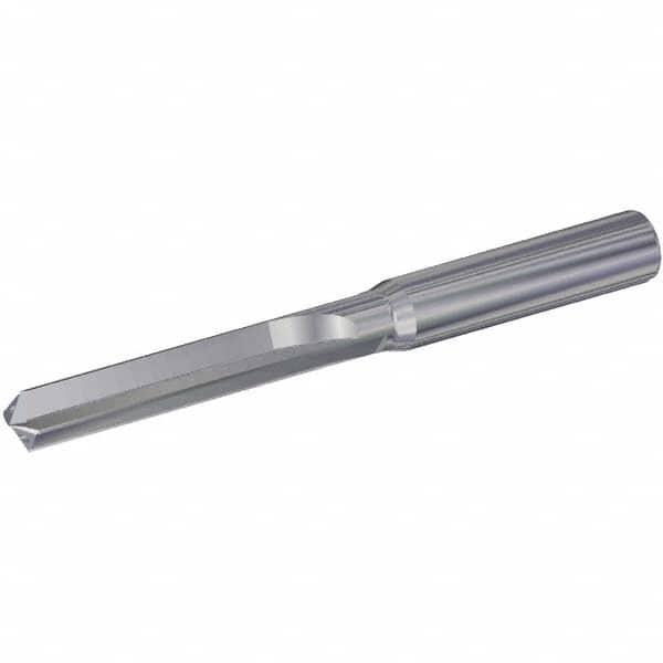 Kennametal - 10.5mm, 130° Point, Solid Carbide Straight Flute Drill Bit - Eagle Tool & Supply