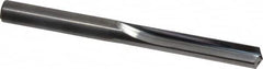 Kennametal - 5/16", 130° Point, Solid Carbide Straight Flute Drill Bit - Eagle Tool & Supply