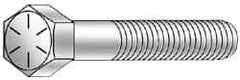 Armor Coat - 1/2-13 UNC, 4-1/2" Length Under Head Hex Head Cap Screw - Partially Threaded, Grade 8 Steel, 3/4" Hex - Eagle Tool & Supply