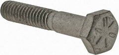 Armor Coat - 1/4-20 UNC, 1-1/2" Length Under Head Hex Head Cap Screw - Partially Threaded, Grade 8 Steel, 7/16" Hex - Eagle Tool & Supply