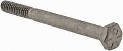 Armor Coat - 1/4-20 UNC, 2-3/4" Length Under Head Hex Head Cap Screw - Partially Threaded, Grade 8 Steel, 7/16" Hex - Eagle Tool & Supply