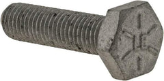 Armor Coat - 1/4-28 UNF, 1" Length Under Head Hex Head Cap Screw - Fully Threaded, Grade 8 Steel, 7/16" Hex - Eagle Tool & Supply