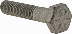 Armor Coat - 1/4-28 UNF, 1-1/4" Length Under Head Hex Head Cap Screw - Partially Threaded, Grade 8 Steel, 7/16" Hex - Eagle Tool & Supply