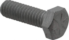 Armor Coat - 5/16-18 UNC, 1" Length Under Head Hex Head Cap Screw - Fully Threaded, Grade 8 Steel, 1/2" Hex - Eagle Tool & Supply