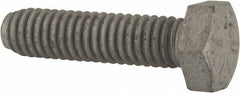 Armor Coat - 5/16-18 UNC, 1-1/4" Length Under Head Hex Head Cap Screw - Fully Threaded, Grade 8 Steel, 1/2" Hex - Eagle Tool & Supply