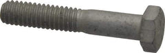 Armor Coat - 5/16-18 UNC, 1-3/4" Length Under Head Hex Head Cap Screw - Partially Threaded, Grade 8 Steel, 1/2" Hex - Eagle Tool & Supply