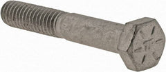 Armor Coat - 5/16-18 UNC, 2" Length Under Head Hex Head Cap Screw - Partially Threaded, Grade 8 Steel, 1/2" Hex - Eagle Tool & Supply