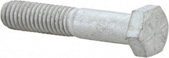 Armor Coat - 3/8-16 UNC, 2" Length Under Head Hex Head Cap Screw - Partially Threaded, Grade 8 Steel, 9/16" Hex - Eagle Tool & Supply