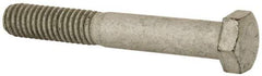 Armor Coat - 3/8-16 UNC, 2-1/2" Length Under Head Hex Head Cap Screw - Partially Threaded, Grade 8 Steel, 9/16" Hex - Eagle Tool & Supply