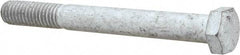 Armor Coat - 3/8-16 UNC, 3-1/4" Length Under Head Hex Head Cap Screw - Partially Threaded, Grade 8 Steel, 9/16" Hex - Eagle Tool & Supply