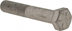 Armor Coat - 3/8-24 UNF, 2-1/4" Length Under Head Hex Head Cap Screw - Partially Threaded, Grade 8 Steel, 9/16" Hex - Eagle Tool & Supply