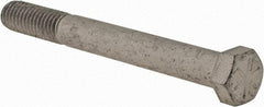 Armor Coat - 7/16-14 UNC, 4" Length Under Head Hex Head Cap Screw - Partially Threaded, Grade 8 Steel, 5/8" Hex - Eagle Tool & Supply
