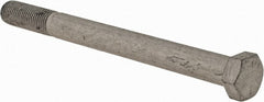 Armor Coat - 7/16-20 UNF, 5" Length Under Head Hex Head Cap Screw - Eagle Tool & Supply