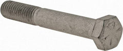 Armor Coat - 1/2-13 UNC, 3-1/2" Length Under Head Hex Head Cap Screw - Partially Threaded, Grade 8 Steel, 3/4" Hex - Eagle Tool & Supply