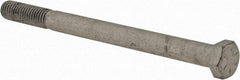 Armor Coat - 1/2-13 UNC, 6-1/2" Length Under Head Hex Head Cap Screw - Partially Threaded, Grade 8 Steel, 3/4" Hex - Eagle Tool & Supply