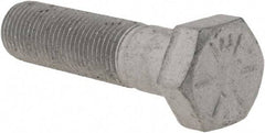 Armor Coat - 1/2-20 UNF, 2" Length Under Head Hex Head Cap Screw - Partially Threaded, Grade 8 Steel, 3/4" Hex - Eagle Tool & Supply