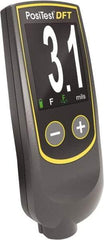 Made in USA - 0 to 40 mil Digital Coating Thickness Gage - For Use with Ferrous/Nonferrous Bases - Eagle Tool & Supply
