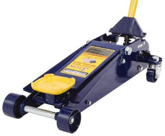 Omega Lift Equipment - 3 Ton Capacity Service Floor Jack - 4 to 23" High - Eagle Tool & Supply