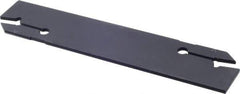 Seco - 1.26" Blade Height, 3/32" Blade Width, 5.9" OAL, Double End Indexable Cut-Off Blade - CFON 32 Blade, MDT Series - Eagle Tool & Supply