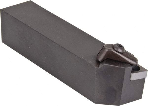 Kennametal - DCLN, Right Hand Cut, 5° Lead Angle, 1-1/4" Shank Height x 1-1/4" Shank Width, Negative Rake Indexable Turning Toolholder - 6" OAL, CN..54. Insert Compatibility, Series Kenclamp - Eagle Tool & Supply