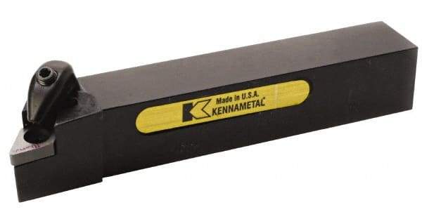 Kennametal - DDJN, Left Hand Cut, 3° Lead Angle, 20mm Shank Height x 20mm Shank Width, Negative Rake Indexable Turning Toolholder - 125mm OAL, DN..1506.. Insert Compatibility, Series Kenclamp - Eagle Tool & Supply