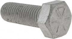 Armor Coat - 3/4-10 UNC, 2-1/4" Length Under Head Hex Head Cap Screw - Fully Threaded, Grade 8 Steel, 1-1/8" Hex - Eagle Tool & Supply