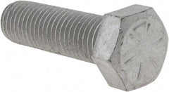 Armor Coat - 3/4-10 UNC, 2-1/2" Length Under Head Hex Head Cap Screw - Fully Threaded, Grade 8 Steel, 1-1/8" Hex - Eagle Tool & Supply
