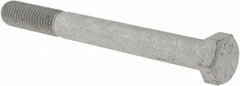 Armor Coat - 3/4-10 UNC, 7" Length Under Head Hex Head Cap Screw - Partially Threaded, Grade 8 Steel, 1-1/8" Hex - Eagle Tool & Supply