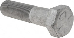 Armor Coat - 3/4-16 UNF, 3" Length Under Head Hex Head Cap Screw - Partially Threaded, Grade 8 Steel, 1-1/8" Hex - Eagle Tool & Supply