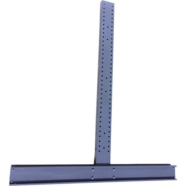 Made in USA - 8' High Double Sided Upright Cantilever Rack - 21,200 Lb Capacity, 83" Base Length - Eagle Tool & Supply