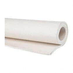 Made in USA - 36" Wide, 1/8" Thick, Neoprene Rubber Foam Sheet - 50 to 60 Durometer, White, -20 to 170°F, 900 psi Tensile Strength, Cut-to-Length - Eagle Tool & Supply