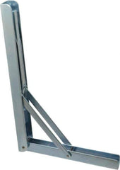 Knape & Vogt - 750 Lb Capacity, Anachrome Steel Coated, Shelf Bracket - 12" Long, 0.5906" Wide - Eagle Tool & Supply