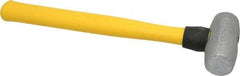 American Hammer - 2 Lb Head Nonsparking Mallet - 14-1/2" OAL, 13" Long Fiberglass Handle - Eagle Tool & Supply