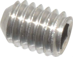Value Collection - M3x0.50 Metric Coarse, 4mm OAL, Cup Point Set Screw - Grade 18-8 & Austenitic A2 Stainless Steel, 1.5mm Key - Eagle Tool & Supply