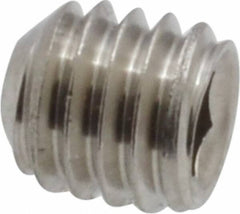 Value Collection - M3x0.50 Metric Coarse, 6mm OAL, Cup Point Set Screw - Grade 18-8 & Austenitic A2 Stainless Steel, 1.5mm Key - Eagle Tool & Supply