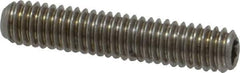 Value Collection - M4x0.70 Metric Coarse, 20mm OAL, Cup Point Set Screw - Grade 18-8 & Austenitic A2 Stainless Steel, 2mm Key - Eagle Tool & Supply