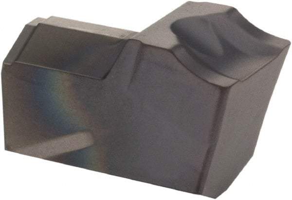 Kennametal - A2080 CR KC5025 Grade, 0.315" Cutting Width, Carbide Cutoff Insert - 0° Neutral Lead Angle, 0.0157" Cnr Rad, TiAlN Coated - Eagle Tool & Supply