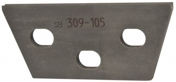 Kennametal - 3/16" Insert Width, Cutoff & Grooving Support Blade for Indexables - 1-1/2" Max Depth of Cut, 3/16" Blade Width - Eagle Tool & Supply