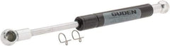 Value Collection - 0.24" Rod Diam, 0.59" Tube Diam, 40 Lb Capacity, Gas Spring - 7.5" Extended Length, 2" Stroke Length, Metal Socket, Black Nitride Piston - Eagle Tool & Supply