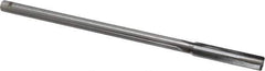 Made in USA - Letter U Carbide-Tipped 4 Flute Chucking Reamer - Straight Flute, 5/16" Straight Shank, 1-3/4" Flute Length, 7" OAL - Eagle Tool & Supply