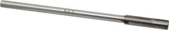 Made in USA - Letter Y Carbide-Tipped 4 Flute Chucking Reamer - Straight Flute, 5/16" Straight Shank, 1-3/4" Flute Length, 7" OAL - Eagle Tool & Supply